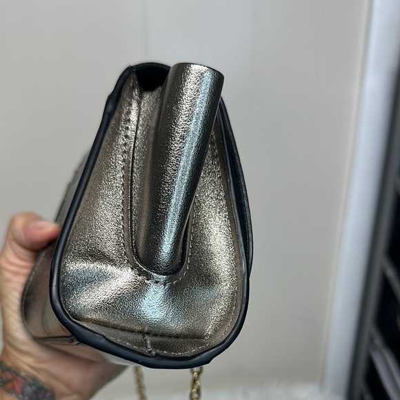 Zac Zac Posen Eartha Mini Gold Crossbody Bag MSRP398 - Picture 6 of 16